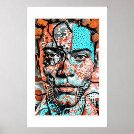 African Art Print Poster