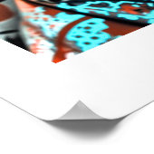 African Art Print Poster (Ecke)