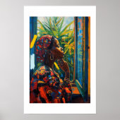 African Art Print Poster (Vorne)