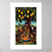 African Art Print Poster (Vorne)