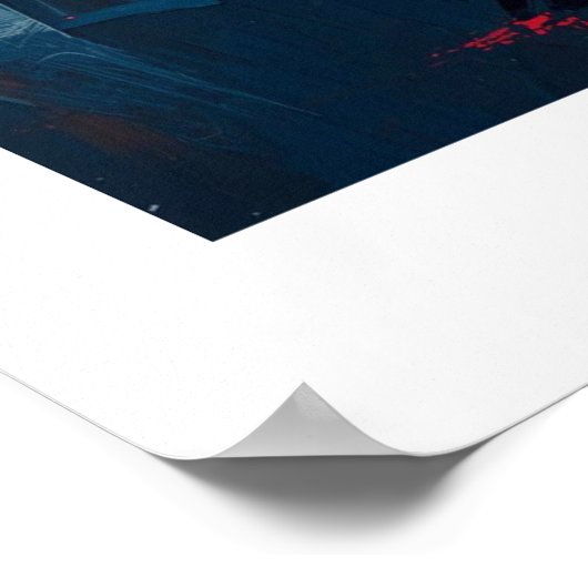 African Art Print Poster (Ecke)