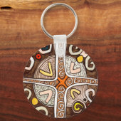 African Art Schlüsselanhänger (Vorderseite)