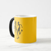 African Art, Silhouette Celebration Dance Tasse (Vorderseite Links)