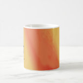 African Art, Silhouette Dancer Colorful Kaffeetasse (Mittel)