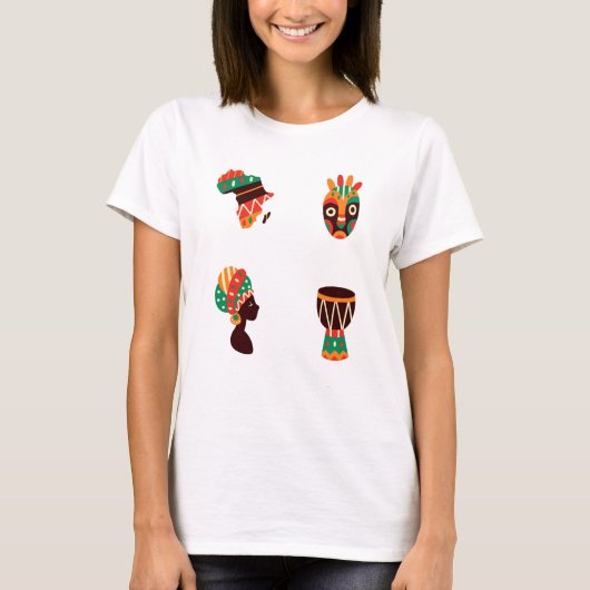 African Art Women's T-Shirt (Vorderseite)