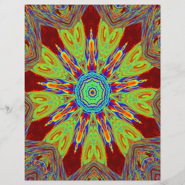 African Asian European Ethnic Pattern (Vorderseite)