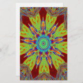 African Asian European Ethnic Pattern Briefpapier (Vorne/Hinten)