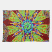 African Asian European Ethnic Pattern Geschirrtuch (Horizontal)