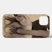 African Baby Elephant mit Mutter Case-Mate iPhone Hülle (Rückseite (Horizontal))