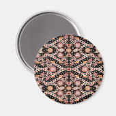 African Batik Climbing Ivy Magnet (Vorderseite/Rückseite)
