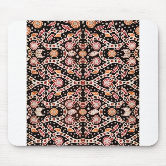 African Batik Climbing Ivy Mousepad (Vorne)