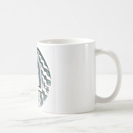 African Beauty Bongo Maasai Portrait Kaffeetasse (Rechts)