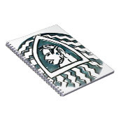 African Beauty Bongo Maasai Portrait Notizblock (Rechte Seite)