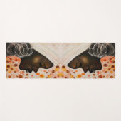 African Beauty Woman Yoga Mat - Malerei Yogamatte (Vorderseite (Horizontal))