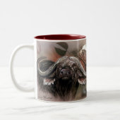 African Big 5 coffee Tasse - Cape Buffalo (Links)