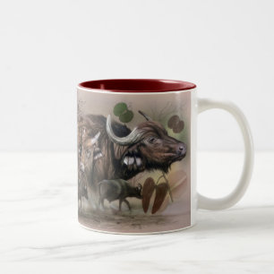 African Big 5 coffee Tasse - Cape Buffalo