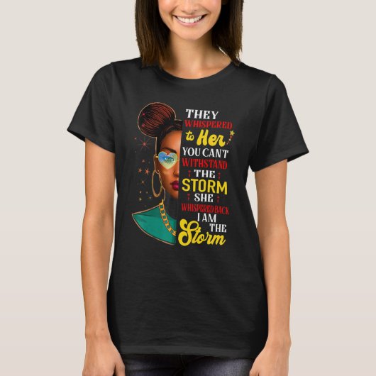 African Black History Shirts For Women I Am The St (Vorderseite)