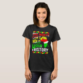 African Black King History One Month Can't Hold Ou T-Shirt (Vorne ganz)
