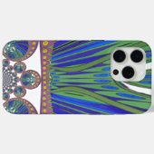 African Blue Lila Decoration Art Design Print Case-Mate iPhone Hülle (Rückseite (Horizontal))