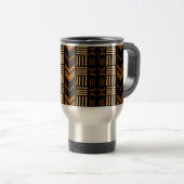 African Bogolan Tribal Design Tumbler Reisebecher (VorderseiteRechts)