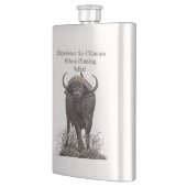 African buffalo flachmann (Links)