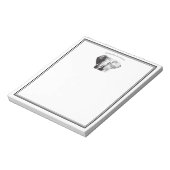 African Bush Elephant Notizblock (Rotiert)