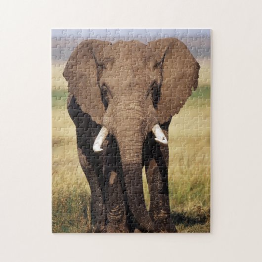 African Bush Elephant Puzzle (Vertikal)