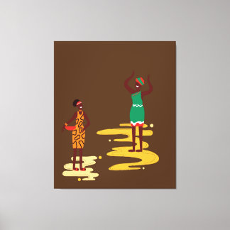 African Canvas Print Leinwanddruck