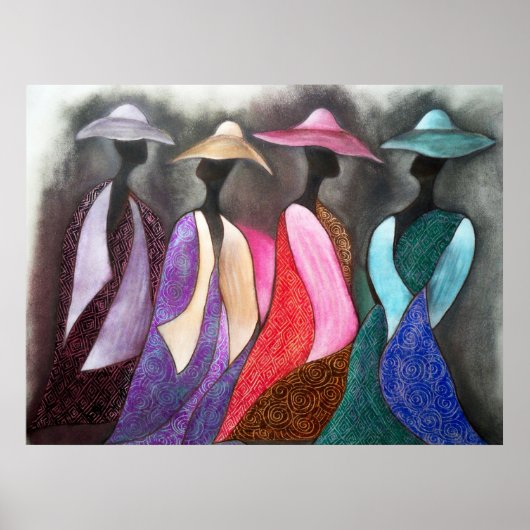 African Church Ladys Poster (Vorne)