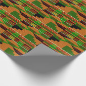 African Classic Kente Geschenkpapier (Ecke)