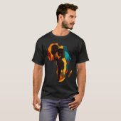 African Continent Black History  4 T-Shirt (Vorne ganz)