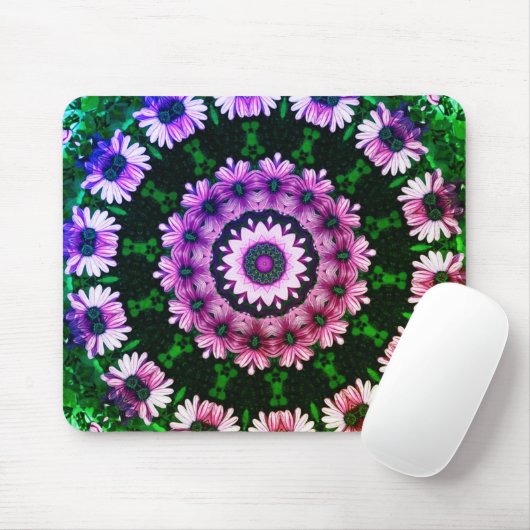 African Daisies Abstrakte Blume Art Mousepad (Mit Mouse)