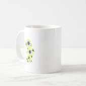 African Daisies Lemon Symphony Kaffeetasse (Vorderseite Links)