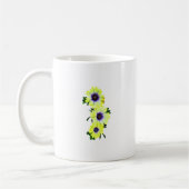 African Daisies Lemon Symphony Kaffeetasse (Links)