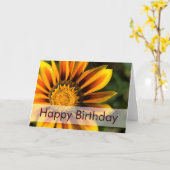 African Daisy • Birthday Card Karte (Gelbe Blume)