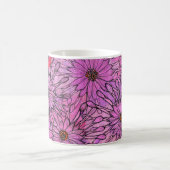 African Daisy Cape Daisies Pink Blume Blumenstrauß Kaffeetasse (Mittel)