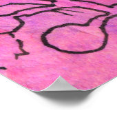 African Daisy Cape Daisies Pink Blume Blumenstrauß Poster (Ecke)