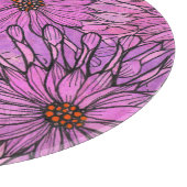 African Daisy Cape Daisies Pink Blume Blumenstrauß Schneidebrett (Ecke)