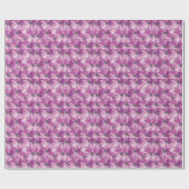 African Daisy Floral Pattern Geschenkpapier (Flach)