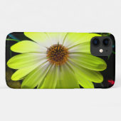 African Daisy Fluorescent Yellow iPhone 3 Fall Case-Mate iPhone Hülle (Rückseite (Horizontal))