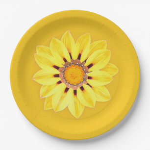 African Daisy / Gazania - Mustard Gold Pappteller