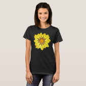 African Daisy / Gazania - Mustard Gold T-Shirt (Vorne ganz)