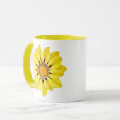 African Daisy / Gazania Mustard Yellow Tasse (Vorderseite Links)