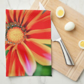 African Daisy Geschirrtuch (Viertel Falte)