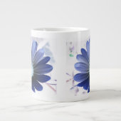 African Daisy Glows Blue Tasse (Vorderseite)