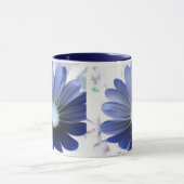 African Daisy Glows Blue Tasse (Zentrum)