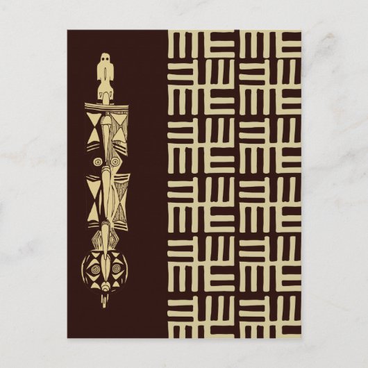 African Design #1 @ Stylnic Postkarte (Vorderseite)