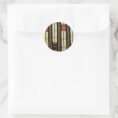 African Design #6 @ Stylnic Runder Aufkleber (Tasche)