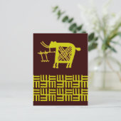 African Design #7 @ Stylnic Postkarte (Stehend Vorderseite)
