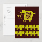 African Design #7 @ Stylnic Postkarte (Vorne/Hinten)